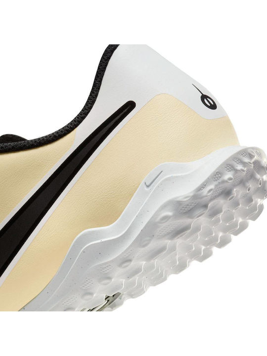 Nike Tiempo Legend 10 Club Football Shoes with Molded Cleats Lemonade / Metallic Gold Coin / Black