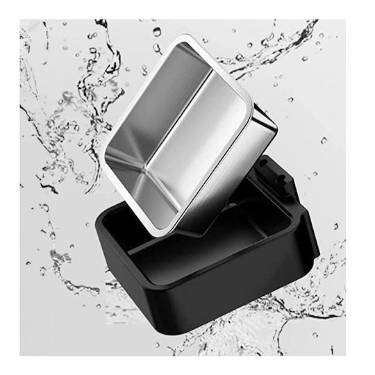 Cecotec Pumba 6000 Automat Bol din oțel inoxidabil Mâncare pentru Câine & Pisică 2x 6lt 18.5cm în Culoare Negru