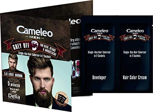 Delia Cosmetics Cameleo Men Hair Dye No Ammonia 3.0 Dark Brown 15ml