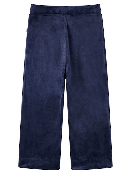 vidaXL Kids Trousers Dark Blue