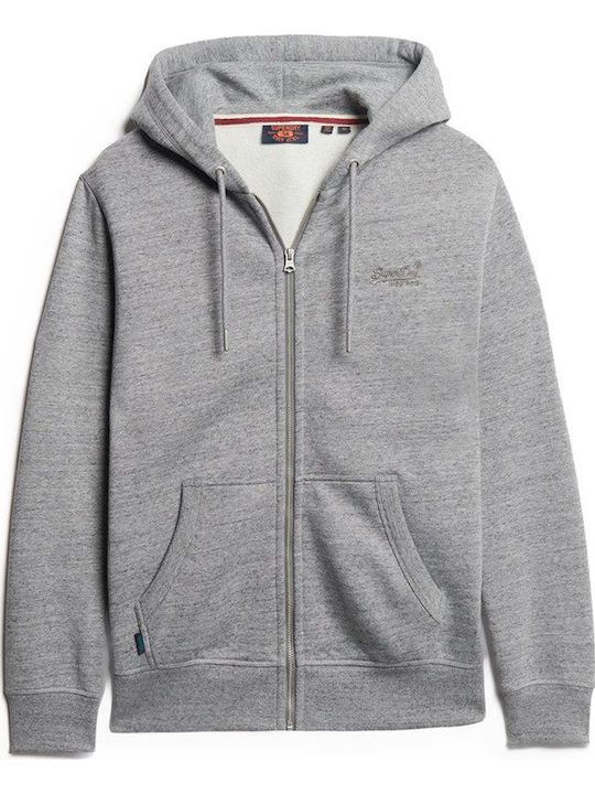 Sweatshirt with Hood Dark Grey