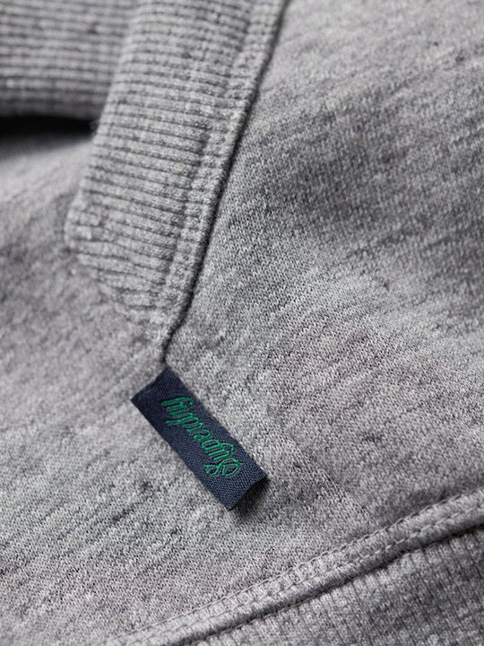 Sweatshirt with Hood Dark Grey