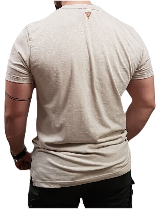 T-shirt Μπεζ
