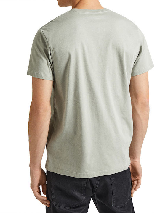 Pepe Jeans Eggo Herren T-Shirt Kurzarm Palm Green.