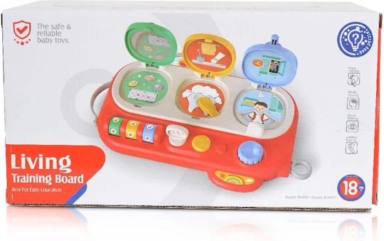 Huanger Baby Toy made of Wood with Music and Light for 18++ Months