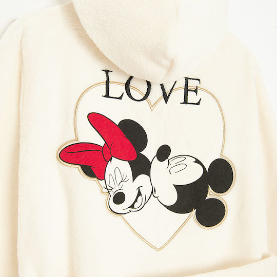 Cool Club Kids Hooded Bathrobe White