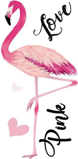 Dekorativer Aufkleber Wand Flamingos 1Stück 45x35cm Ango Dekorativer Aufkleber Wand Flamingos 1Stück 45x35cm Ango