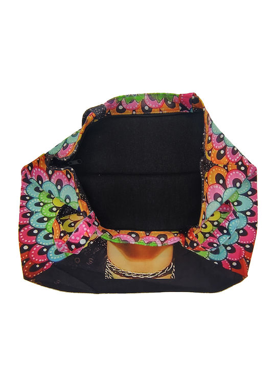 Gift-Me Frida Kahlo Stoff Strandtasche Mehrfarbig