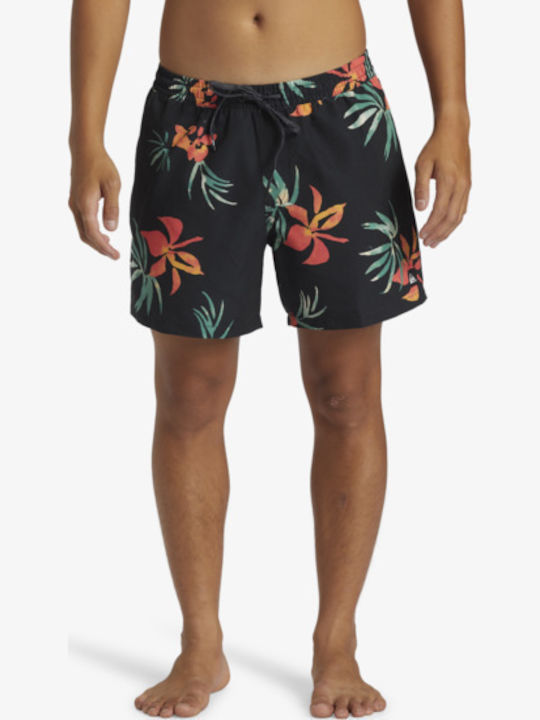 Everyday Mix Volley 15 Men's Swimwear Shorts Black Floral