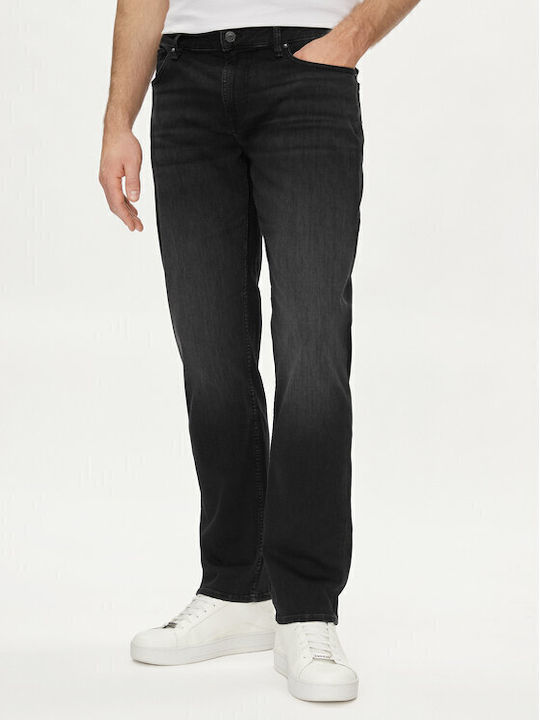 Angels Herren Jeanshose Elastisch mit Slim Passform Schwarz