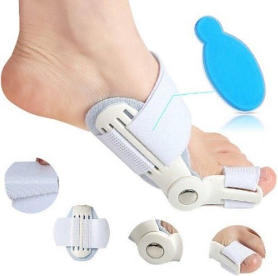 IPinsoles Regular Ρυθμιζόμενος Νάρθηκας Δακτύλου σε Λευκό Χρώμα IP018