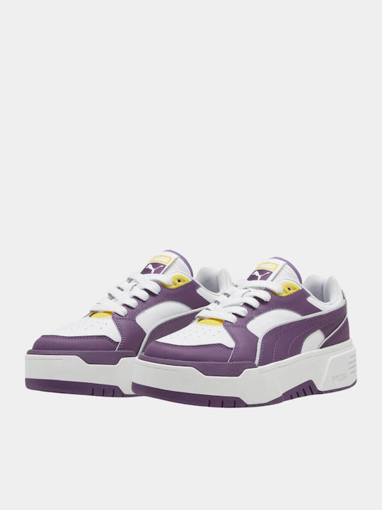 Ca Flyz Damen Flatforms Sneakers Lila