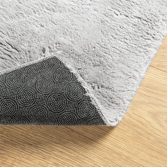 vidaXL Huarte Anti-slip Rug Rectangular Gray