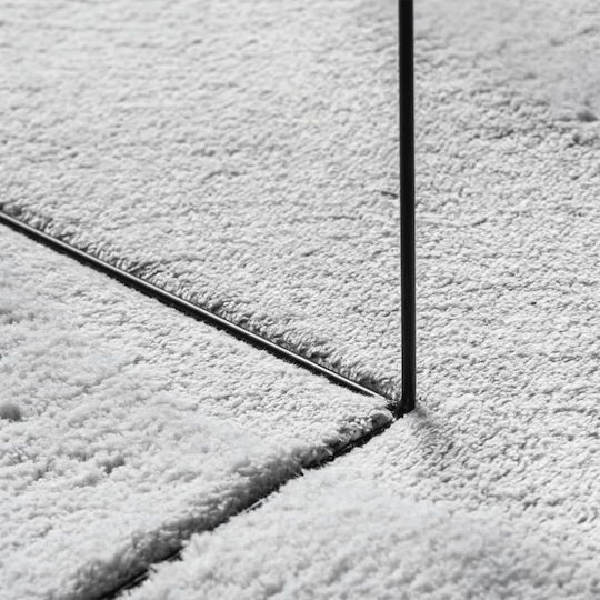 vidaXL Huarte Anti-slip Rug Rectangular Gray