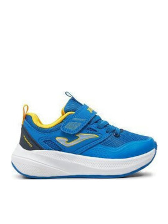 Ferro Kids Sneakers with Scratch Navy Blue