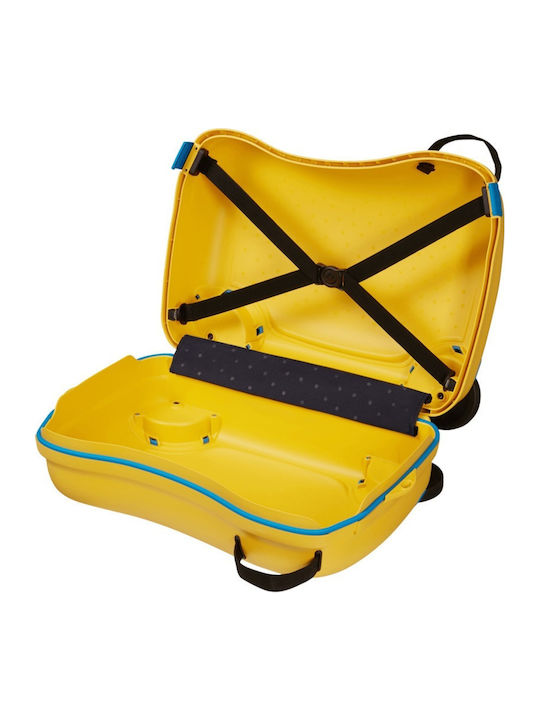 Samsonite Dream2go Kids Cabin Hard Yellow Suitcase With 4 Wheels Height 38cm