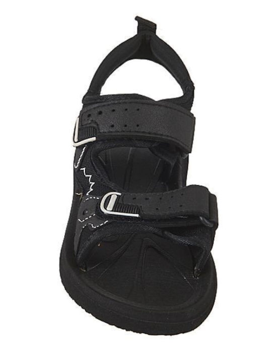 Women's Flat Sandals in Black Color