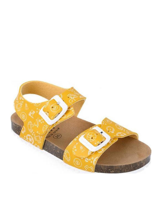 Kinder Sandalen Gelb