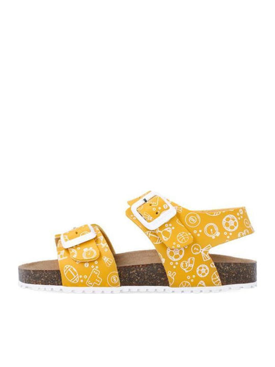 Kinder Sandalen Gelb