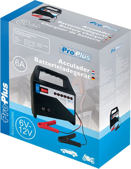 ProPlus Autobatterieladegerät 6/12V