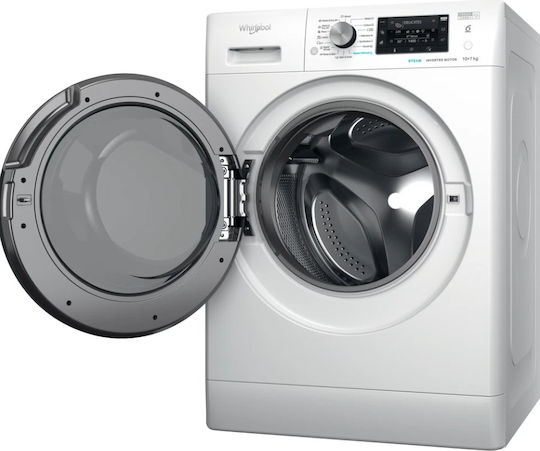 Whirlpool Washer Dryer 10kg/7kg Steam 1600 Rounds