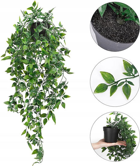 Plantă Artificială Decorativă Green 90cm 3buc