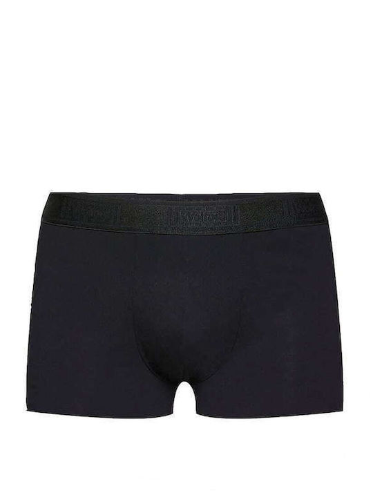 WOLFORD HERREN BOXERSHORTSET 2ER SET REINE BOXERSHORTS SCHWARZ/WEISS