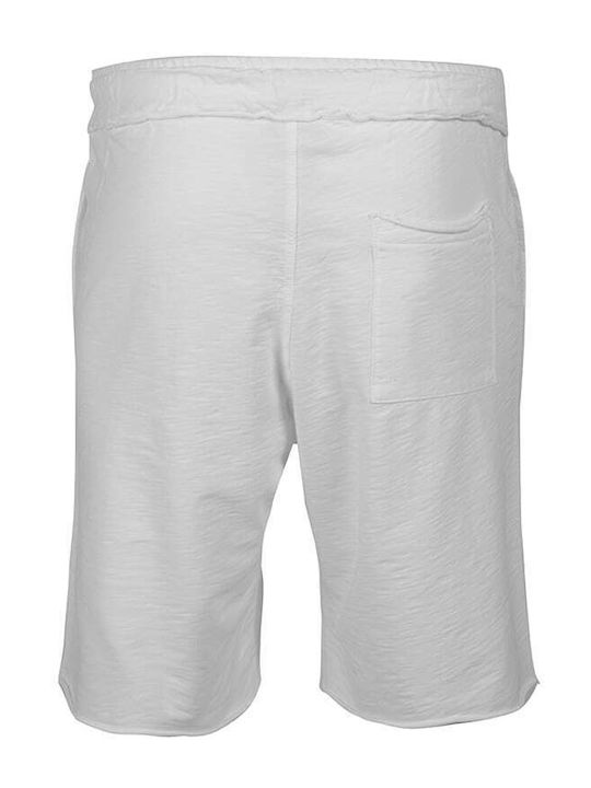 CROSSLEY MEN'S SPORT SHORTS UFLAN WHITE REGULAR LINE