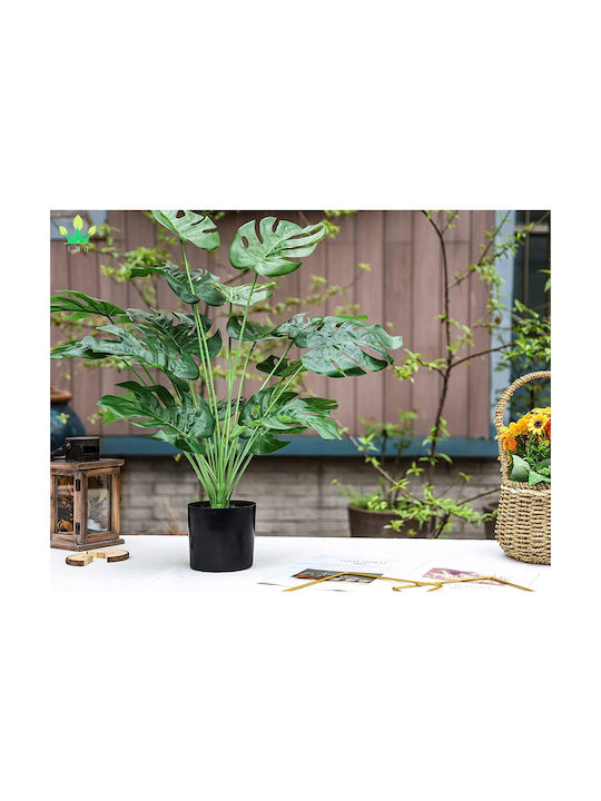 Изкуствено растение в саксия Monstera 71.1см