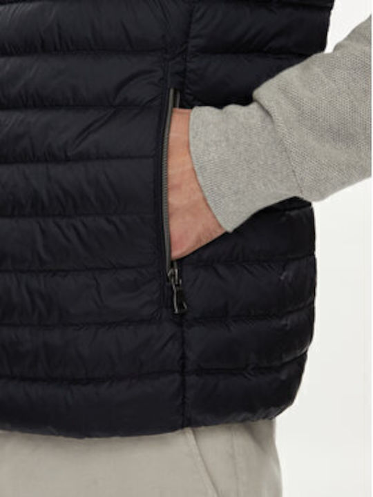Sleeveless Winter Jacket Navy Blue