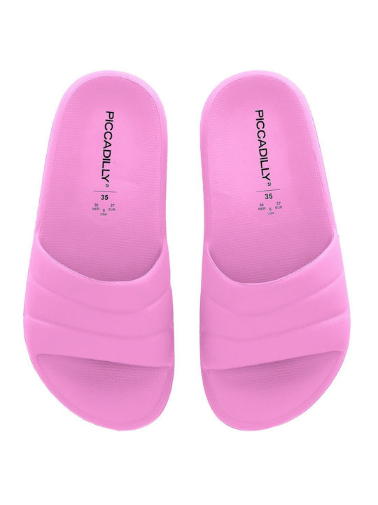 Piccadilly Marshmallow Women's Slides Fuchsia