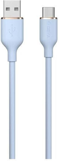 Devia USB-A zu Lightning Kabel Blau 1.2m (120EC6300007)