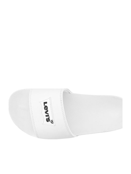 June Batwing Slides σε Λευκό Χρώμα
