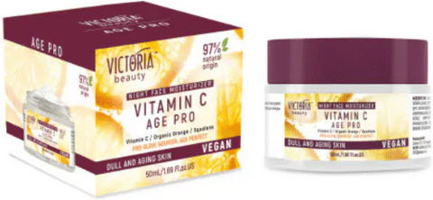Age Pro Victoria Beauty Nachtcreme mit Vitamin C