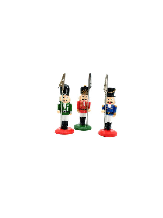 blokker Metal Christmas Nutcracker 9cm Green
