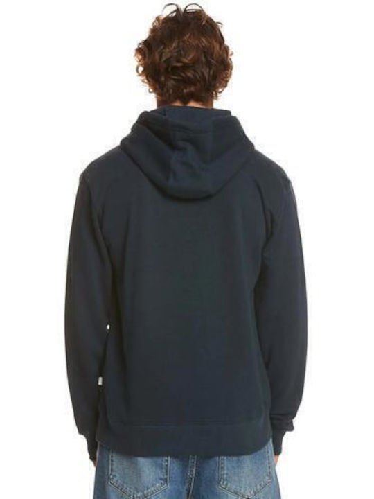 Circle Trim Φούτερ με Κουκούλα Navy Μπλε