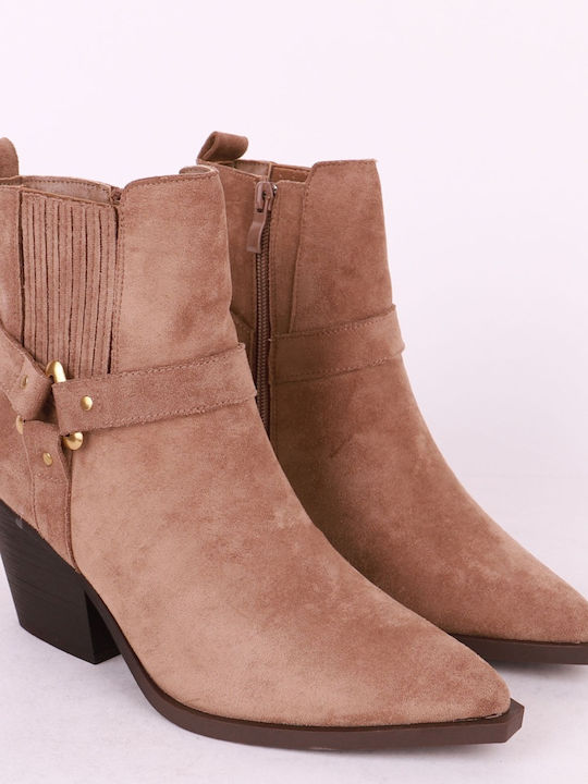 Alta Moda Damen Knöchelstiefel Braun