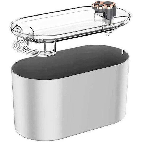 Fântâna Automată de Apă din Plastic ABS pentru Câine și Pisică 3lt 13cm