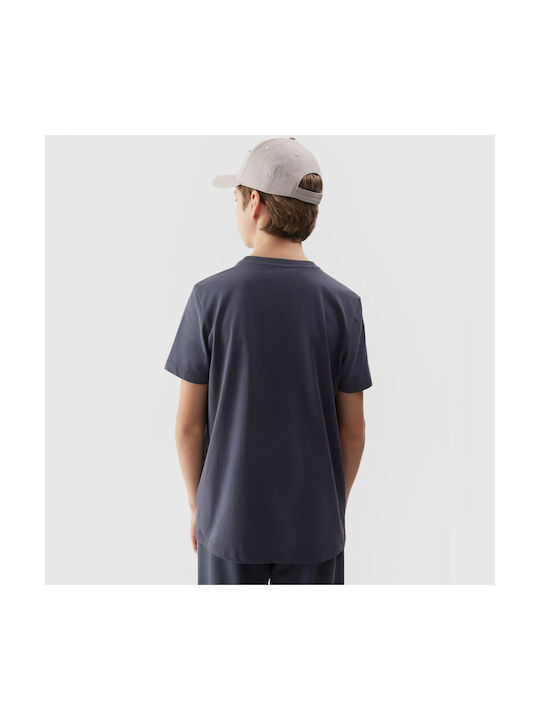 4F Kinder-T-Shirt Gray