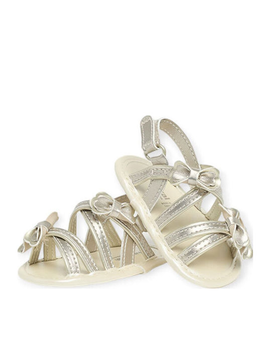 Mayoral Baby Sandalen Goldene