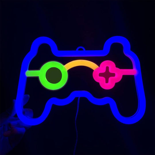 Gaming Controller Декоративна Лампа Многоцветен