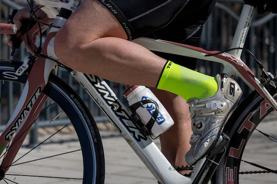 Try to Fly Fahrradsocken Gelbe