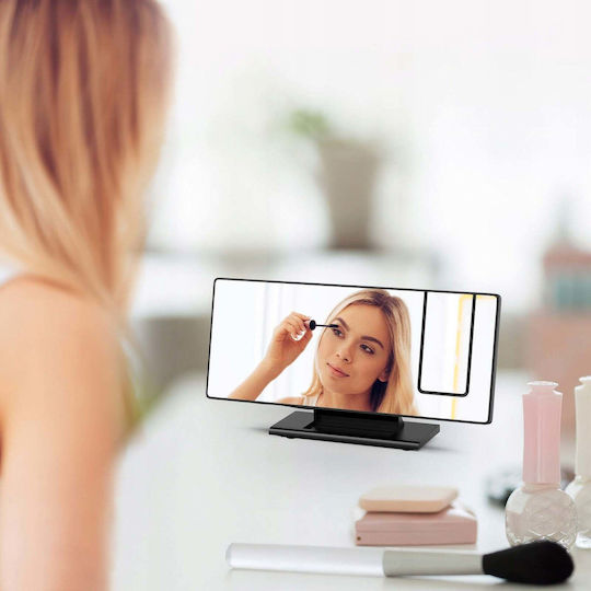 Ceas De Masă Digital Silentios Led Cu Ceas Deșteptător Negru