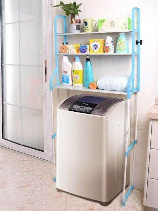 Montat pe perete Raft Baie Plastic Albastră