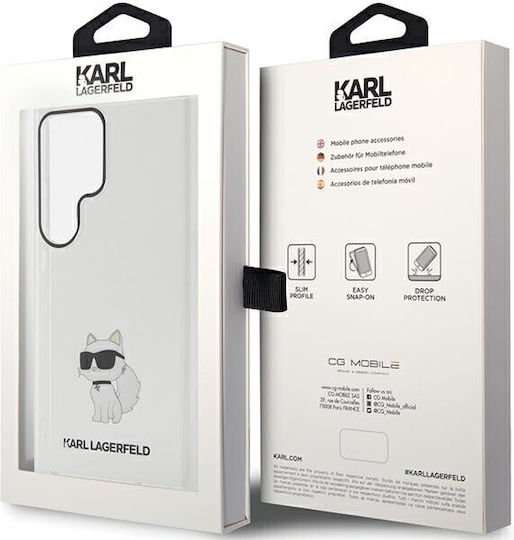 Karl Lagerfeld Iml Choupette Back Cover Silicon Transparent (Galaxy S24)