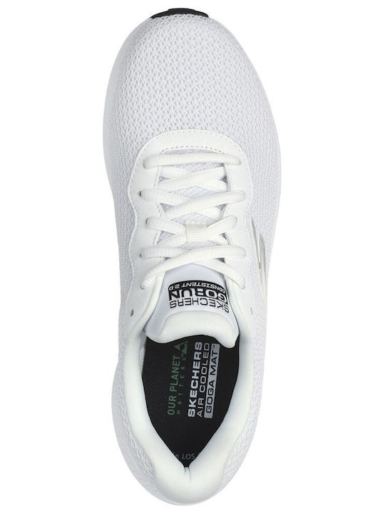 Skechers Γυναικεία Αθλητικά Παπούτσια Running Λευκά
