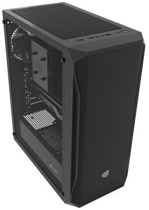 Natec Fury Shobo SH4F Gaming Midi Tower Computer Case with Side Window Black