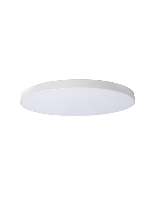 Lucide Lightning Plastic Ceiling Light with Integrated LED White