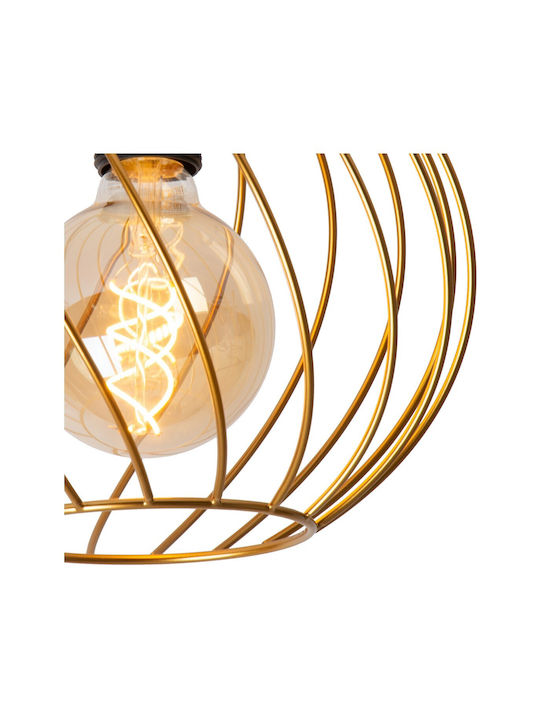 Lucide Lightning Ceiling Mount Light Gold with Socket E27
