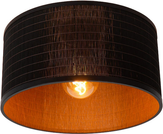 Lucide Lightning Deckenleuchte Schwarz mit Fassung E27